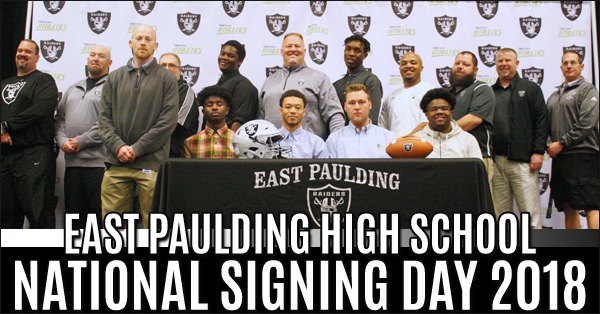 East Signing 2018 600x314