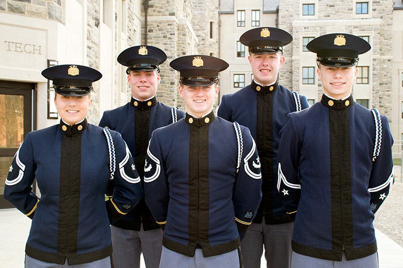 Virginia Tech Corps Of Cadets Highlight The Colors At Independence Bowl