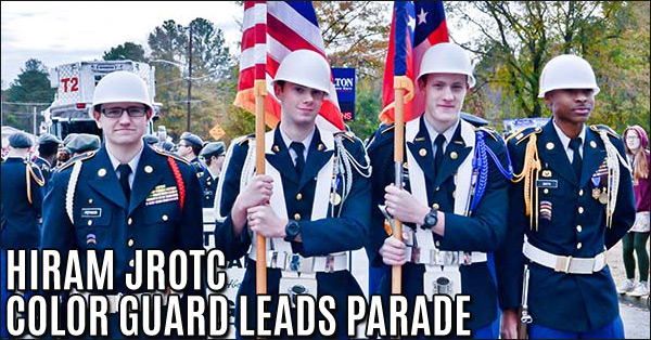 JROTC Christmas parade 600x314